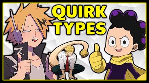 My Hero Academia What Is A Quirk And Quirk Types Explained Youtube