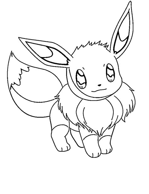 Eevee And Umbreon Colouring Pages Coloring Home