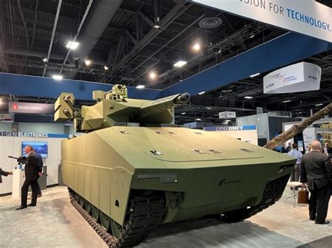 American Rheinmetall Vehicles Lynx Concept For Armys Omfv Has Hybrid