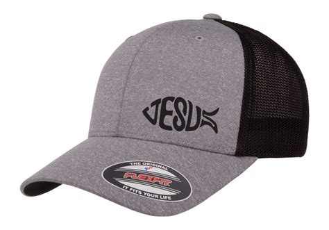 Jesus Hat God Christian Trucker Flexfit Hat Etsy