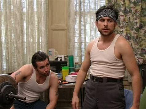 Mac And Charlie Stare Its Always Sunny In Philadelphia