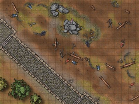 Castle Wall And Battlefield Inkarnate Create Fantasy Maps Online