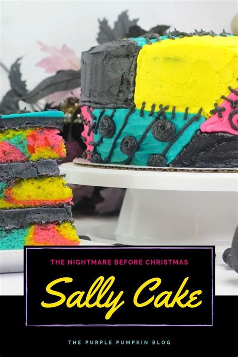The Nightmare Before Christmas Sally Cake Sallys Dress Pattern Cake