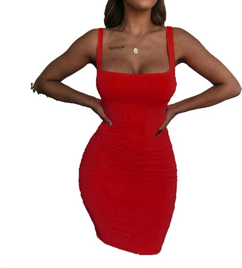 Mini Bodycon Summer Dress Women Backless Club Party Sexy Wrap Neon Dress Plus Size Vestidos Red