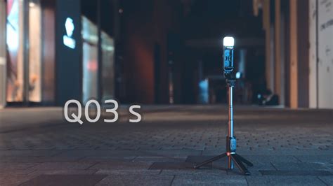 Cyke Q03s Expandable Flexible Selfie Sticks Fill Light Tripod Stand 360 Rotation Foldable