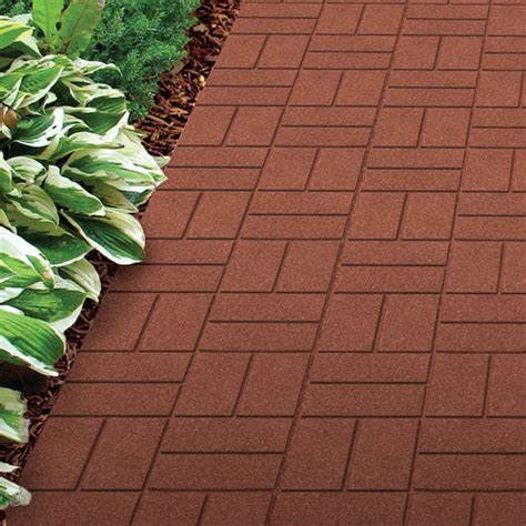 Rubberific Pavers Red Dual Sided — Material Warehouse