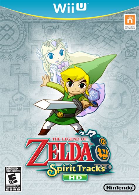 Breath of the wild wii u iso… august 19, 2017. The Legend of Zelda: Spirit Tracks HD Wii U Box Art Cover ...
