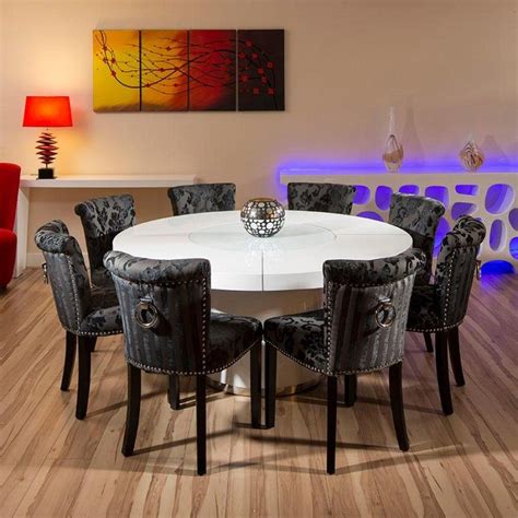 large round dining tables seats 8 Interior round dining table for 8 round dining table for 8 melbourne