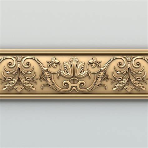 3d Max Decorative Molding Decorative Mouldings Wall Frame Design