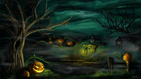 Free Download Download Hd 1366x768 Halloween Computer Wallpaper