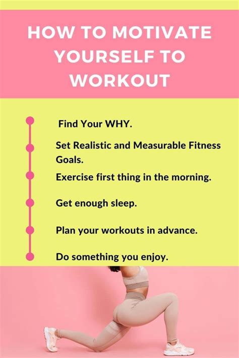 How To Motivate Yourself To Workout 7 Powerful Tips