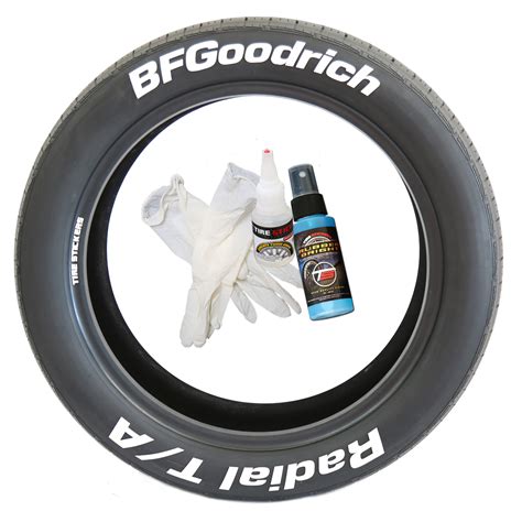 BFGoodrich Radial T A Tire Lettering