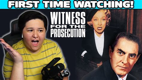 Witness For The Prosecution Movie Reaction First Time Watching Youtube