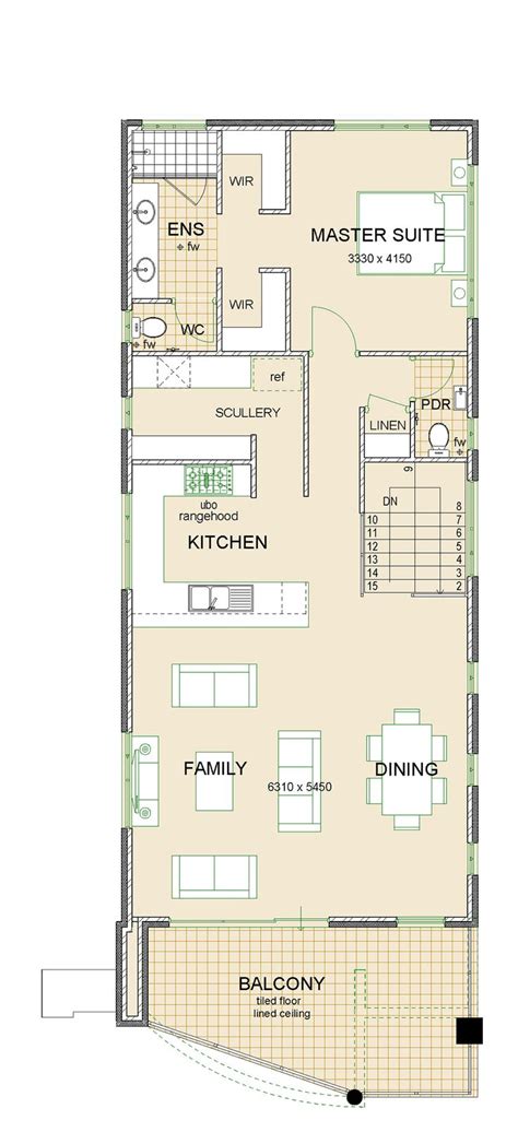 The design is very simple yet it exudes an. 43 best Reverse Living House Plans images on Pinterest ...