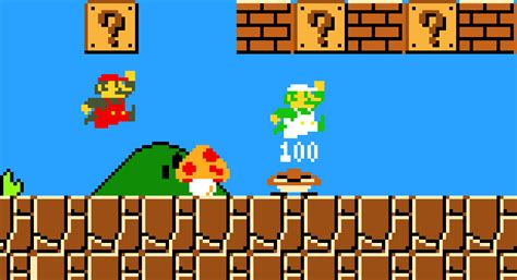 Super Mario Bros 1985 NINTENDO Pixel Art Maker