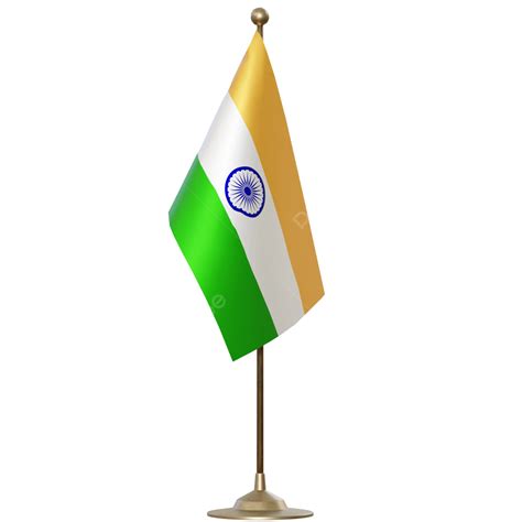 India Flag With Pole India Flag Post India Flag India Flag With
