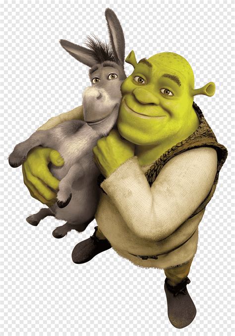 Ilustracja Shrek I Osła Donkey Shrek Muzyczna Księżniczka Fiona Lord