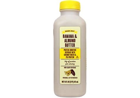 Trader Joe S Banana Almond Butter Protein Smoothie 3 Best Trader Joe S Snacks 2019