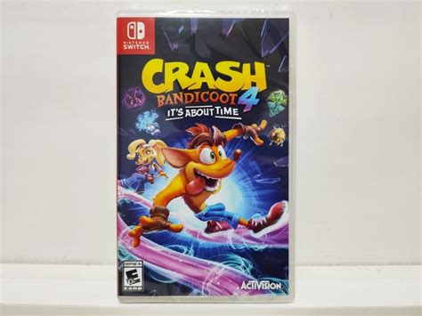 Crash Bandicoot 4 Its About Time Nintendo Switch Lacrado Mercado Livre