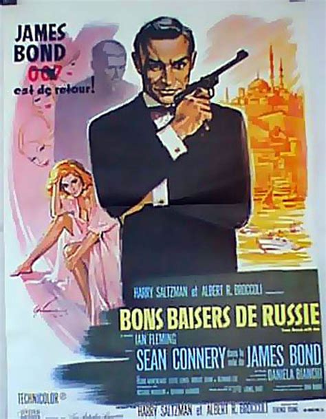 Bons Baisers De Russie Movie Poster From Russia With Love Movie