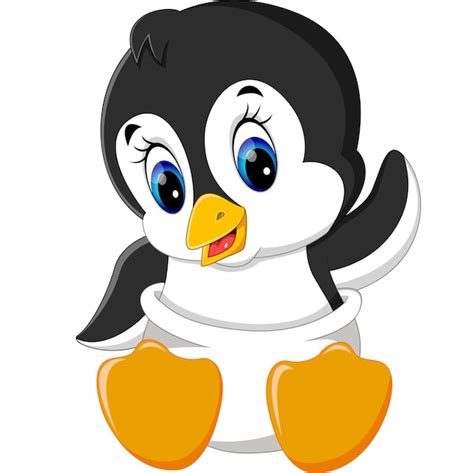 Premium Vector Illustration Of Cute Penguin Cartoon
