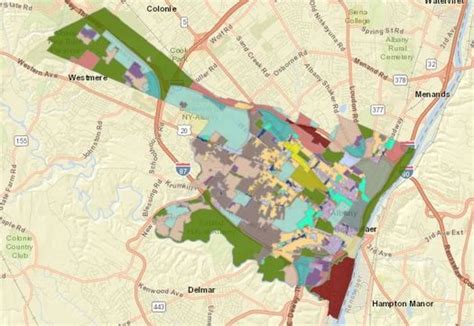 The Draft Of Albanys New Zoning Map Is Out All Over Albany