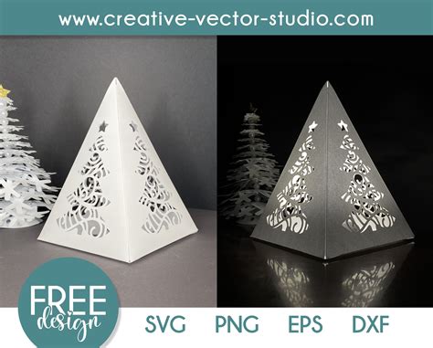 Free Christmas Lantern Svg Creative Vector Studio