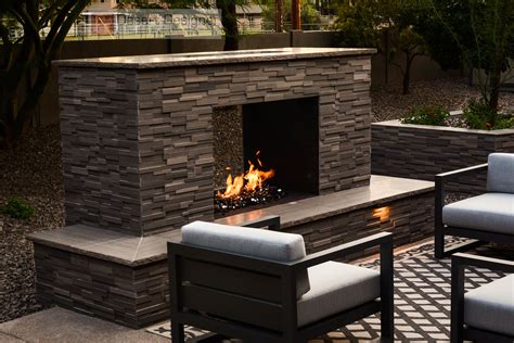 Modern Outdoor Fireplace Modern Outdoor Fireplace Backyard Fireplace