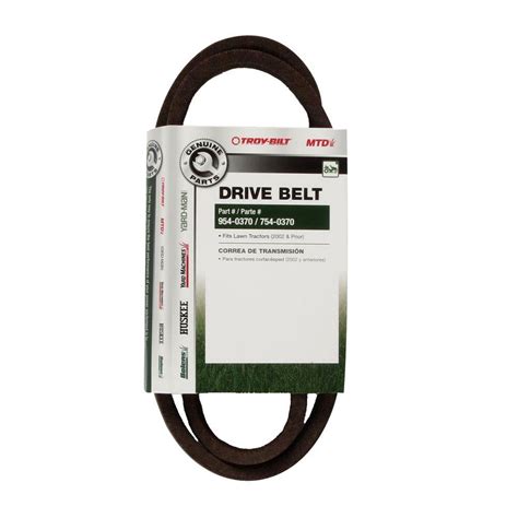 Home depot is one of the most popular stores today which offers quality home improvement products and services. MTD Genuine Factory Parts Drive Belt for MTD Lawn Tractors ...