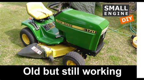 John Deere 170 Lawn Tractor Restoration Youtube