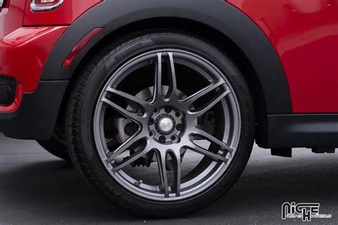 Mini Cooper S Custom Wheels Niche Nr6 M106 18x85 Et Tire Size 215