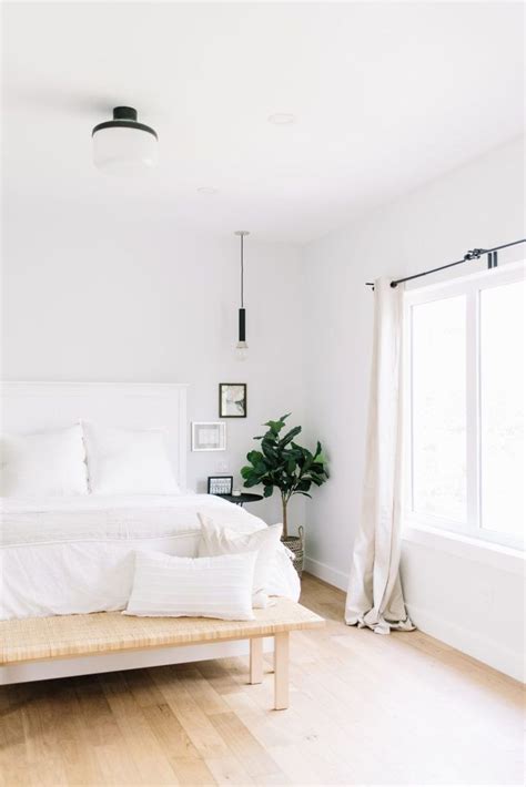 After seeing how beautiful our bedroom looked and how peaceful it felt, we decided to do the same to each room. 41 Stunning Minimalist Bedroom Design Ideas | White bedroom design, Bedroom makeover before and ...