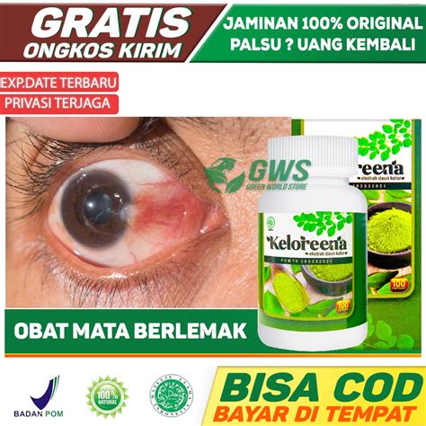 Jual Obat Mata Berlemak Kekuningan Penyakit Pterigium Glukoma