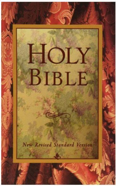 New Revised Standard Version Bible Theword Books