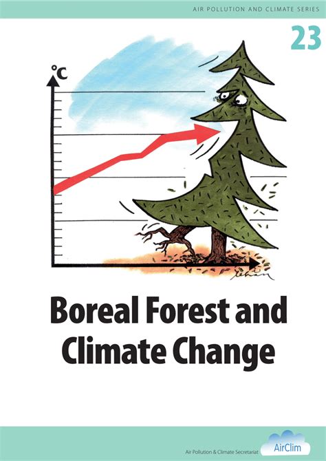 Pdf Boreal Forest And Climate Change