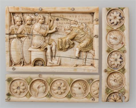 Plaque With Scenes From The Story Of Joshua Byzantine The