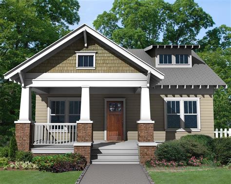 Bungalow House Plan With Porches Front And Back 50162ph