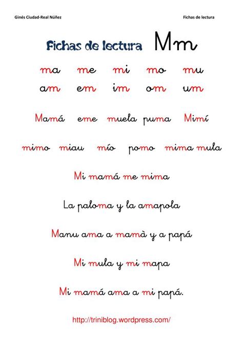 Frases Con La Letra M Para Ninos Ligar Con Maduritas