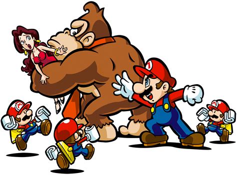 Mario Vs Donkey Kong Mini Land Mayhem Ds Artwork