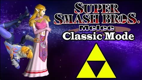 Super Smash Bros Melee Zelda And Sheik Classic Mode