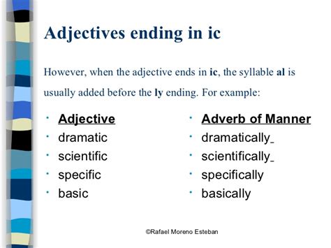 We use adverbs of manner to give information about how something is done. Adverbs of manner
