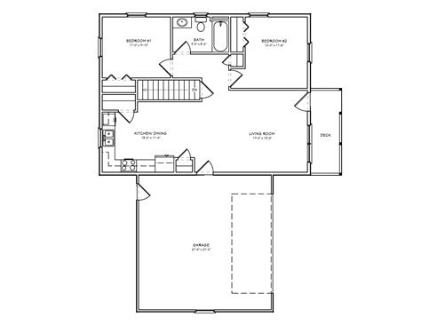 21 Inspiring 2 Bedroom House Plans With Basement Photo - Home Plans