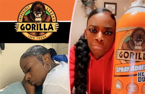 Tessica Brown Finally Gets The Gorilla Glue Out Of Her Hair Big