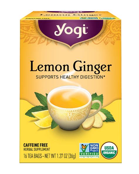 Lemon Ginger Tea Yogi Tea