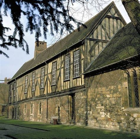Medieval Guild Hall In York Built Mid 14th Century York England