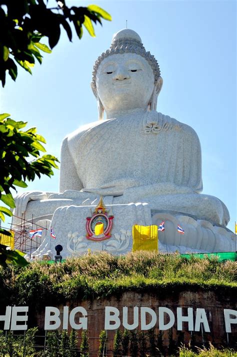 Phuket Thailand Big Buddha Statue Editorial Stock Photo Image Of