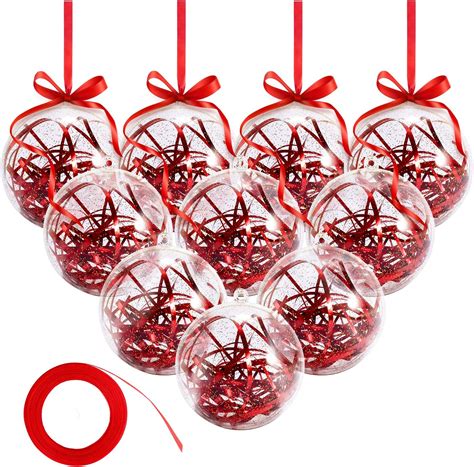 Clear Plastic Christmas Balls To Fill Christmas Ornaments 2021