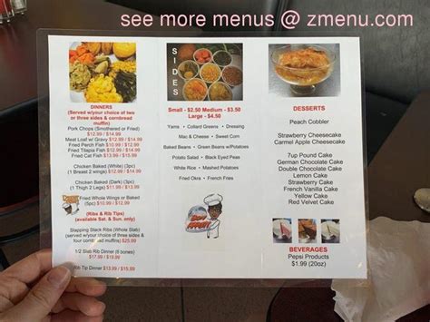 Is your business missing from these results? Online Menu of 10xs Better Soul Food Restaurant, Clinton ...