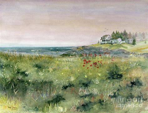 View From Lobster Cove Painting By Melly Terpening Pixels