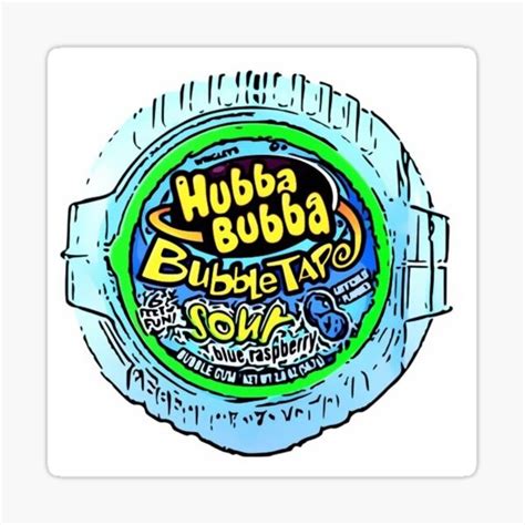 Hubba Bubba Sticker For Sale By Vintagedesiigns Redbubble
